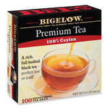 Bigelow® Single Flavor Tea, Premium Ceylon, 100 Bags/Box (BTC00351) Box of 100