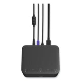 Logitech® Teams Logi Dock, 1 HDMI/1 Displayport/2 USB A/3 USB C, Graphite (LOG986000015) Each