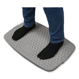 Victor® ST590 Steppie Soft Top Standing Desk Mat, 22.15 x 14.25, Light Gray, Ships in 1-3 Business Days (VCTST590)