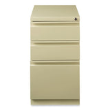 Hirsh Industries® Full-Width Pull 20 Deep Mobile Pedestal File, Box/Box/File, Letter, Putty, 15 x 19.88 x 27.75, Ships in 4-6 Business Days (HID18574) Each