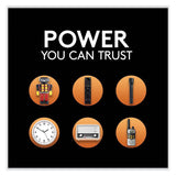 Duracell® CopperTop Alkaline D Batteries, 8/Pack (DURMN13R8DWPK) Pack of 8