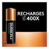 Duracell® Rechargeable StayCharged NiMH Batteries, AA, 4/Pack (DURNLAA4BCD) Pack of 4