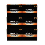 Duracell® CopperTop Alkaline C Batteries, 72/Carton (DURMN1400) Case of 72