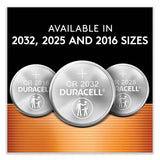 Duracell® Lithium Coin Batteries With Bitterant, 2025, 4/Pack (DURDL2025B4PK) Each