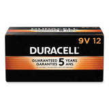 Duracell® CopperTop Alkaline 9V Batteries, 12/Box (DURMN1604BKD) Pack of 12