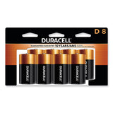 Duracell® CopperTop Alkaline D Batteries, 8/Pack (DURMN13R8DWPK) Pack of 8