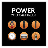 Duracell® CopperTop Alkaline C Batteries, 8/Pack (DURMN14RT8Z) Pack of 8