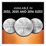 Duracell® Lithium Coin Batteries With Bitterant, 2016, 2/Pack (DURDL2016B2PK) Pack of 2