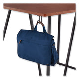 Safco® Table Hooks, 1.25 x 1.75 x 3.25, Black, 24/Pack, Ships in 1-3 Business Days (SAF2255BL) Each