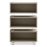 Safco Ready Home Office Small Stackable Storage, 1-Shelf, 24w x 12d x 12.25h, Beige/White, Ships in 1-3 Business Days (SAF5510WHNA) Each