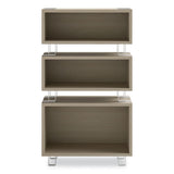 Safco Ready Home Office Large Stackable Storage, 1-Shelf, 24w x 12d x 17.25h, Beige/White, Ships in 1-3 Business Days (SAF5509WHNA) Each