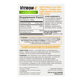 Vitron-C® Multivitamin Supplement Ascorbic Acid / Iron 125 mg - 65 mg Strength Tablet 60 per Bottle (699765_BT) 1/BT
