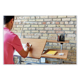 Safco® Height-Adjust Split Level Drafting Table, Rectangular/Square, 47.25x29.75x26 to 37.25, Medium Oak, Ships in 1-3 Business Days (SAF3965MO) Each