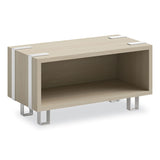 Safco Ready Home Office Small Stackable Storage, 1-Shelf, 24w x 12d x 12.25h, Beige/White, Ships in 1-3 Business Days (SAF5510WHNA) Each