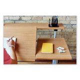 Safco® Height-Adjust Split Level Drafting Table, Rectangular/Square, 47.25x29.75x26 to 37.25, Medium Oak, Ships in 1-3 Business Days (SAF3965MO) Each