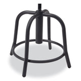 NPS® 6800 Series Height Adj Metal Seat Stool, Supports 300 lb, 18"-24" Seat Ht, Persian Blue Seat/Black Base,Ships in 1-3 Bus Days (NPS682510) Each