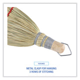 Boardwalk® Corn Whisk Broom, Corn Fiber Bristles, 9" Bristle Length, Yellow, 12/Carton (BWK951WC) Case of 12