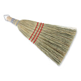 Boardwalk® Corn Whisk Broom, Corn Fiber Bristles, 9" Bristle Length, Yellow, 12/Carton (BWK951WC) Case of 12