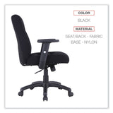 Alera® Alera Kesson Series Petite Office Chair, Supports Up to 300 lb, 17.71" to 21.65" Seat Height, Black (ALEKS4010) Each