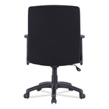 Alera® Alera Kesson Series Petite Office Chair, Supports Up to 300 lb, 17.71" to 21.65" Seat Height, Black (ALEKS4010) Each