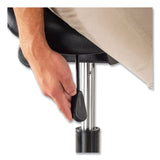 Safco® Twixt Extended-Height Saddle Seat Stool, Backless, Supports 300lb, 22.9" to 32.7" High Black Seat, Ships in 1-3 Business Days (SAF3006BV) Each