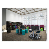 Safco® Zenergy Ball Chair, Backless, Supports Up to 250 lb, Baby Blue Vinyl, Ships in 1-3 Business Days (SAF4751BUV) Each