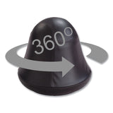 Safco® Runtz Swivel Ball Chair, Backless, Supports Up to 250 lb, Black Vinyl, Ships in 1-3 Business Days (SAF4761BV) Each