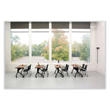 Safco® Sassy Stack Chair Casters, 2.5" Wheel, Black, 4/Set (SAF4083BL) Each