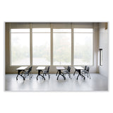 Safco® Sassy Stack Chair Casters, 2.5" Wheel, Black, 4/Set (SAF4083BL) Each