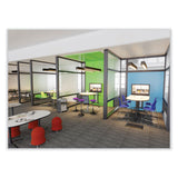 Safco® Zenergy Ball Chair, Backless, Supports Up to 250 lb, Baby Blue Vinyl, Ships in 1-3 Business Days (SAF4751BUV) Each