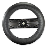 Safco® Twixt Sitting-Height Saddle Seat Stool, Backless, Max 300lb, 19" to 24" High Seat,Black Seat/Base, Ships in 1-3 Business Days (SAF3005BV) Each