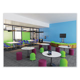 Safco® Zenergy Ball Chair, Backless, Supports Up to 250 lb, Baby Blue Vinyl, Ships in 1-3 Business Days (SAF4751BUV) Each