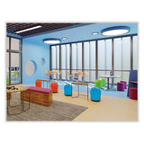 Safco® Zenergy Swivel Ball Chair, Backless, Supports Up to 250 lb, Baby Blue Vinyl, Ships in 1-3 Business Days (SAF4760BUV) Each