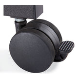 Safco® Carpet Casters for AlphaBetter Desks, 2.5" Wheel, Black, 4/Set (SAF1210BL) Each