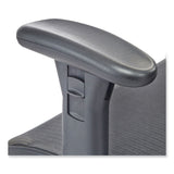 Safco® Lineage Big & Tall All-Mesh Task Chair, Supports 400lb, 19.5" - 23.25" High Black Seat,Chrome Base,Ships in 1-3 Business Days (SAF3505BL) Each