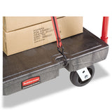 Rubbermaid® Commercial Heavy-Duty Platform Truck Cart, 2,000 lb Capacity, 24 x 48 Platform, Black (RCP443600BK) Each