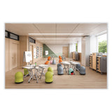 Safco® Zenergy Swivel Ball Chair, Backless, Supports Up to 250 lb, Green Seat Vinyl, Ships in 1-3 Business Days (SAF4760GV) Each