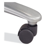 Safco® Lineage Big & Tall High Back Task Chair, Max 500 lb, 20.5" to 24.25" High Black Seat, Chrome Base, Ships in 1-3 Business Days (SAF3502BL) Each