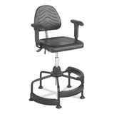 Safco® Task Master Nylon Glides, Grip Ring Stem, 2" x 1.38" Glide, Black, 5/Set (SAF5138) Each