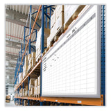 Ghent In/Out Magnetic Whiteboard, 48.5 x 36.5, White/Gray Surface, Satin Aluminum Frame, Ships in 7-10 Business Days (GHEGRPM301E34) Each