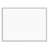 Ghent Non-Magnetic Whiteboard with Aluminum Frame, 120.63 x 48.63, White Surface, Satin Aluminum Frame, Ships in 7-10 Business Days (GHEM24104) Each