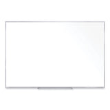Ghent Non-Magnetic Whiteboard with Aluminum Frame, 96.63 x 48.47, White Surface, Satin Aluminum Frame, Ships in 7-10 Business Days (GHEM2484) Each