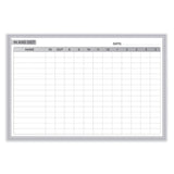 Ghent In/Out Magnetic Whiteboard, 96.5 x 48.5, White/Gray Surface, Satin Aluminum Frame, Ships in 7-10 Business Days (GHEGRPM301E48) Each