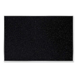 Ghent Satin Aluminum-Frame Recycled Rubber Bulletin Boards, 72.5 x 48.5, Confetti Surface, Ships in 7-10 Business Days (GHEATR46CF) Each