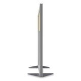 Ghent Floor Partition with Aluminum Frame and 2 Split Panel Infill, 48.06 x 2.04 x 53.86, White/Carmel, Ships in 7-10 Business Days (GHEMP5448208A) Each