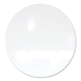 Ghent Coda Low Profile Circular Non-Magnetic Glassboard, 48 Diameter, White Surface, Ships in 7-10 Business Days (GHECDAGN48WH) Each