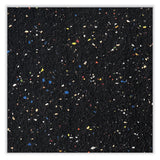 Ghent Satin Aluminum-Frame Recycled Rubber Bulletin Boards, 72.5 x 48.5, Confetti Surface, Ships in 7-10 Business Days (GHEATR46CF) Each