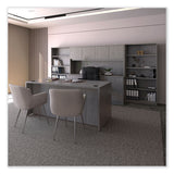 Alera® Alera Valencia Series Mobile Pedestal File, Left/Right, 3-Drawer: Box/Box/File, Legal/Letter, Gray, 15.88 x 20.5 x 28.39 (ALEVA572816GY) Each