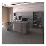 Alera® Alera Valencia Series Full Pedestal File, Left/Right, 3-Drawers: Box/Box/File, Legal/Letter, Gray, 15.63" x 20.5" x 28.5" (ALEVA532822GY) Each