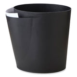 Safco® CanCan Deskside Waste/Recycling Can, 5 gal, Plastic, Black (SAF9929BL) Each